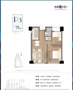 之江新城中心江景LOFT公寓85万起，大平层200万起。